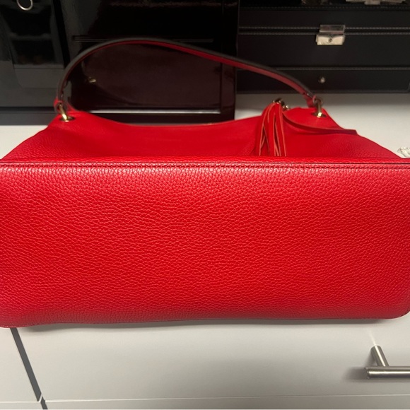 Gucci Soho Convertible Hobo Leather Large Red - Picture 13 of 13
